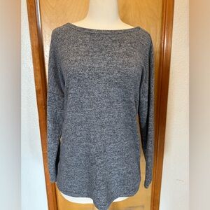 Backless Grey Women's Sweater